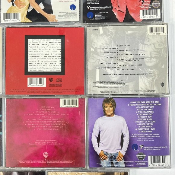 Rod Stewart 20 CD Lot Songbook Storyteller Spanner Hits Xmas Unplugged 1979-2012 - Picture 6 of 13